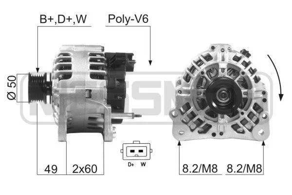 Alternator ERA 210224A