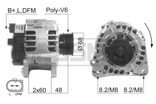 Alternator ERA 210605A