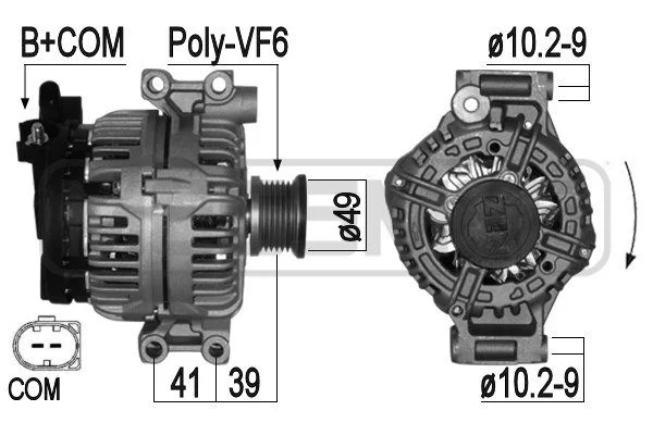 Alternator ERA 210985A