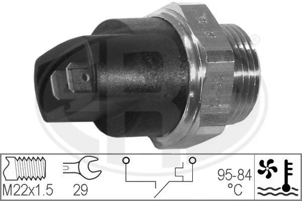 Temperature Switch, radiator fan ERA 330296