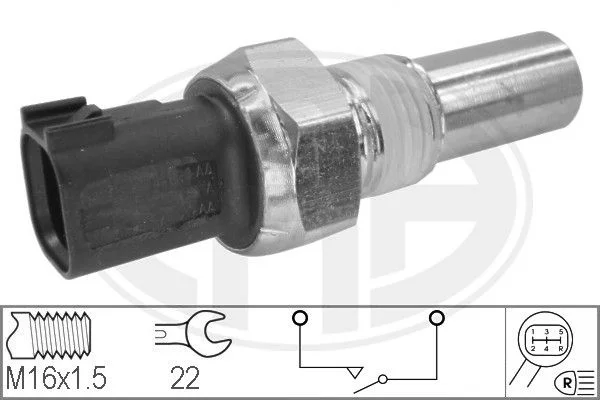 Switch, reverse light ERA 330592
