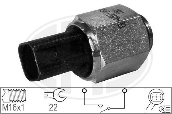 Stikalo, lučka za vzvratno vožnjo ERA 330593