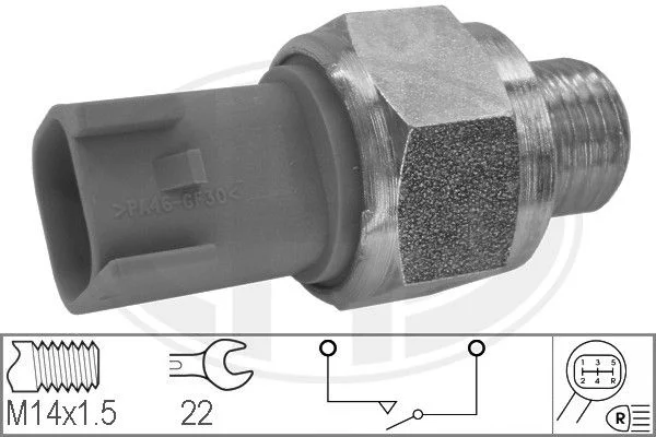 Switch, reverse light ERA 330603