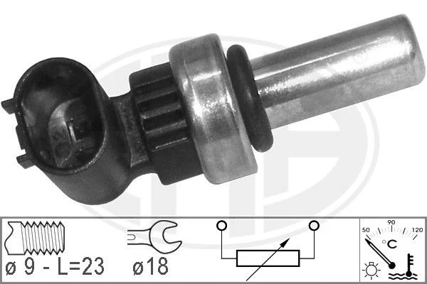 Sensor, coolant temperature ERA 330757