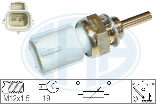 Sensor, coolant temperature era 330858