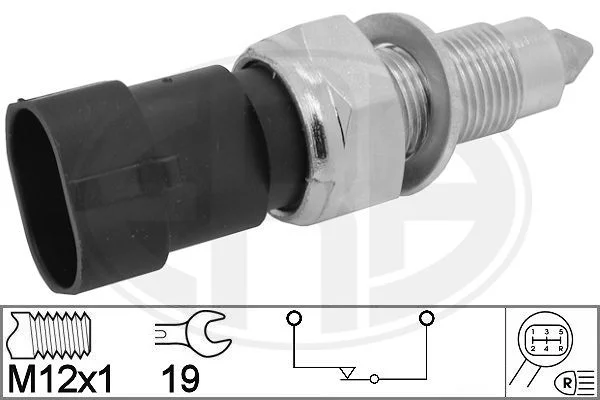 Switch, reverse light ERA 330867