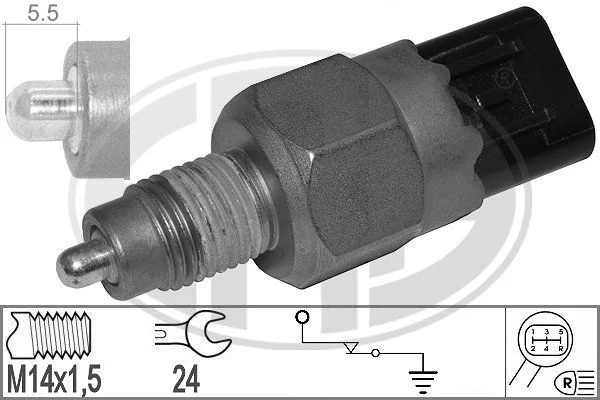 Switch, reverse light ERA 331013