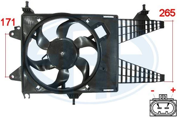 Fan, engine cooling ERA 352001