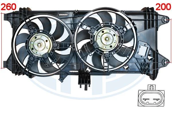 Ventilator, hlajenje motorja ERA 352073