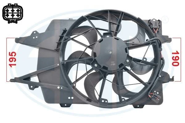 Ventilator, hlajenje motorja ERA 352082
