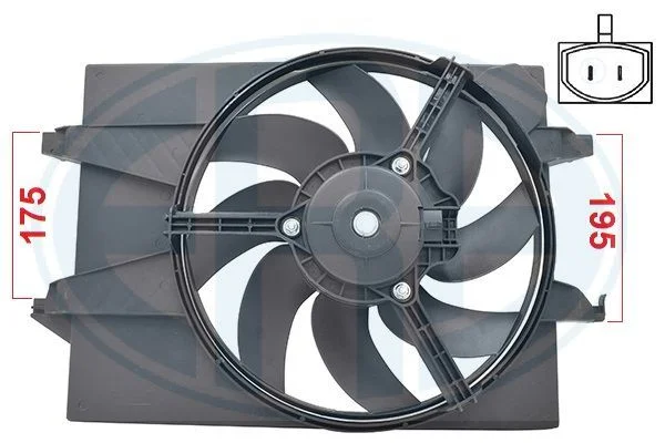 Ventilator, hlajenje motorja ERA 352085