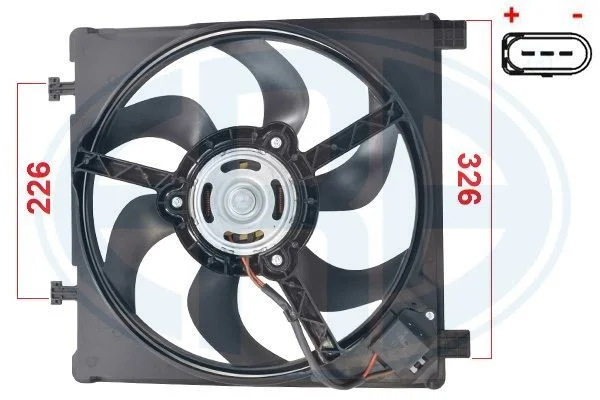 Ventilator, hlajenje motorja ERA 352122