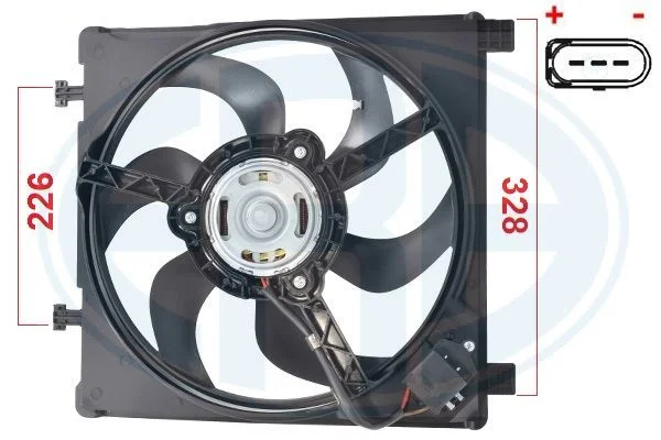 Ventilator, hlajenje motorja ERA 352123