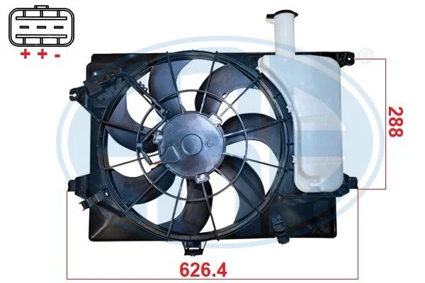 Ventilator, hlajenje motorja ERA 352135