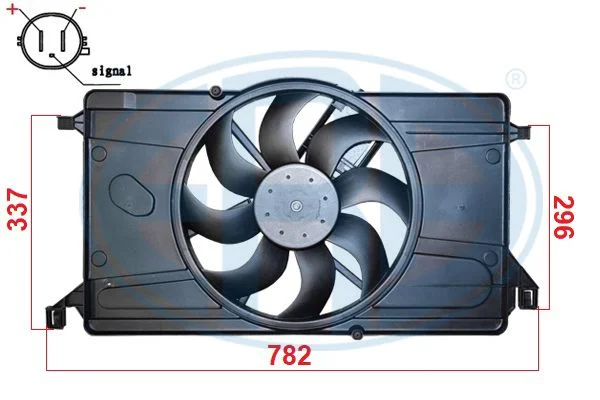 Fan, engine cooling ERA 352140