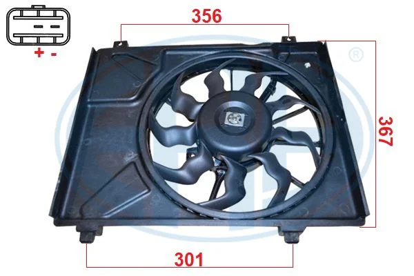 Ventilator, hlajenje motorja ERA 352145