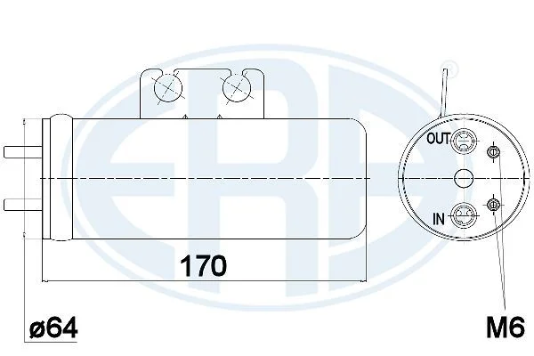 Dryer, air conditioning ERA 668001