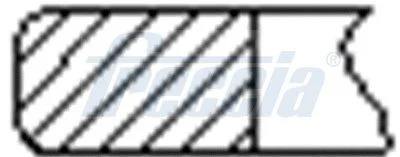 Piston Ring Set FRECCIA FR10-074000