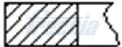 Piston Ring Set FRECCIA FR10-075600