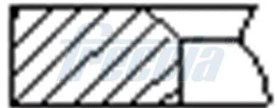 Piston Ring Set FRECCIA FR10-249400