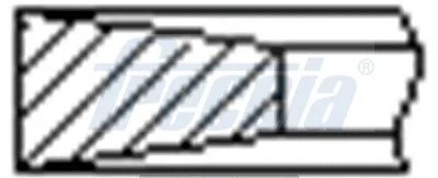 Komplet batnih obročev FRECCIA FR10-376200