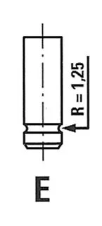 Intake Valve FRECCIA R3698/SCR
