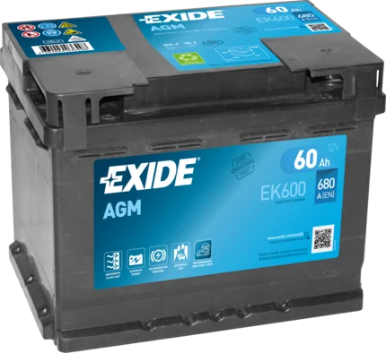 Starter Battery EXIDE EK600