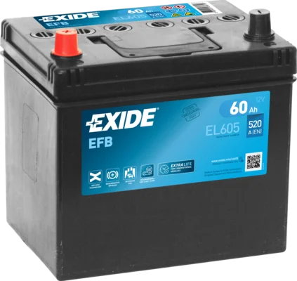 Starter Battery exide EL605
