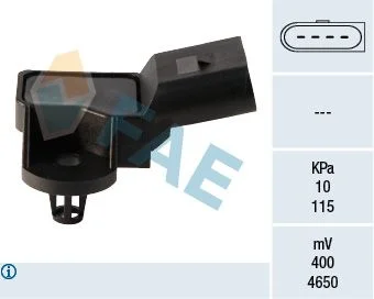 Sensor, boost pressure FAE 15042