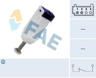 Stikalo, upravljanje sklopke (tempomat) FAE 24792