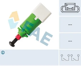 Stikalo, upravljanje sklopke (tempomat) FAE 24894