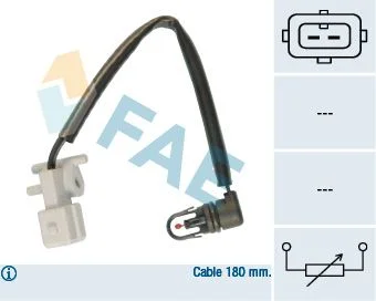 Senzor, zunanja temperatura FAE 33185