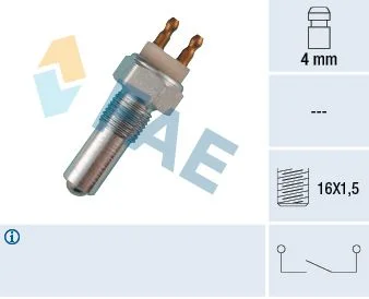 Switch, reverse light FAE 40260