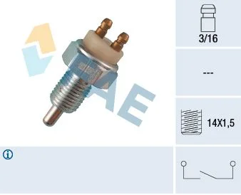 Stikalo, lučka za vzvratno vožnjo FAE 40290