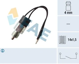 Switch, reverse light FAE 40530
