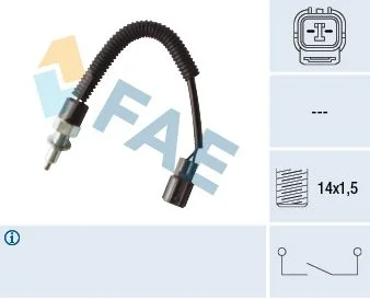 Switch, reverse light FAE 40586