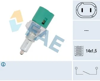Stikalo, lučka za vzvratno vožnjo FAE 40600