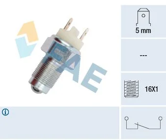 Stikalo, lučka za vzvratno vožnjo FAE 41080