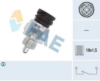 Stikalo, lučka za vzvratno vožnjo FAE 41301