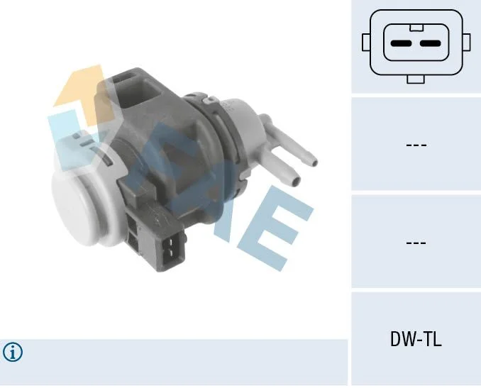Pressure converter, turbocharger FAE 56025