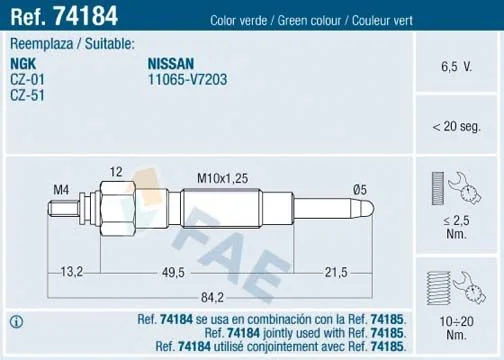 Žarilni svečnik FAE 74184