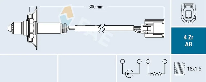 Oxygen Sensor FAE 75624