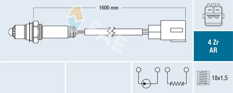 Oxygen Sensor FAE 75651