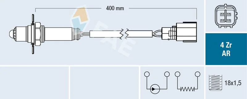 Oxygen Sensor FAE 75662