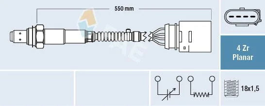Oxygen Sensor FAE 77148
