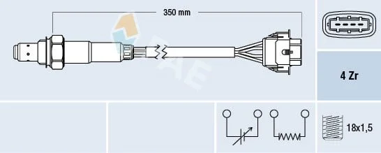 Oxygen Sensor FAE 77155