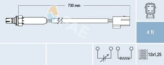 Oxygen Sensor FAE 77185