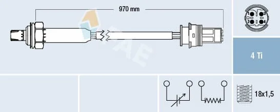 Oxygen Sensor FAE 77190