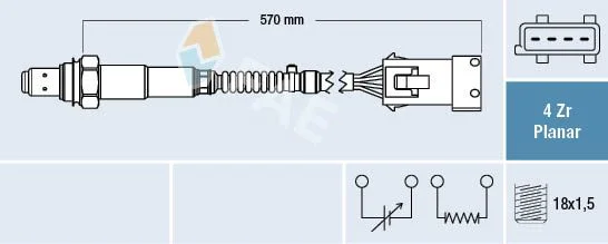 Oxygen Sensor FAE 77240