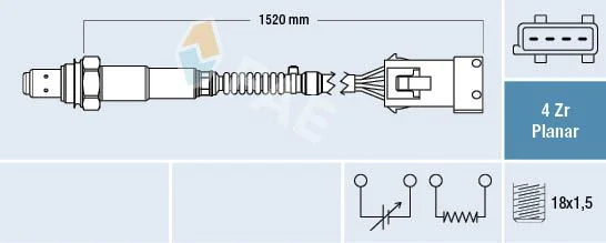 Oxygen Sensor FAE 77242